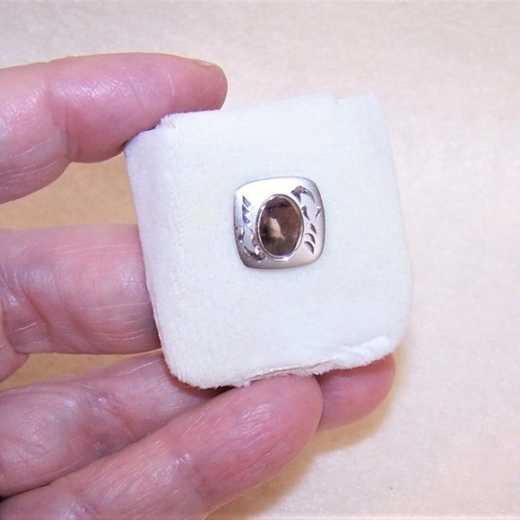 1950s Sterling Silver Tie Tack Tie Pin in Original Box - Original Price Tag - Picture 3 of 4